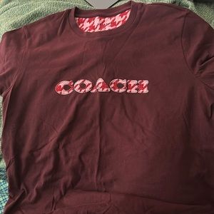 Coach woman’s medium tee shirt never worn